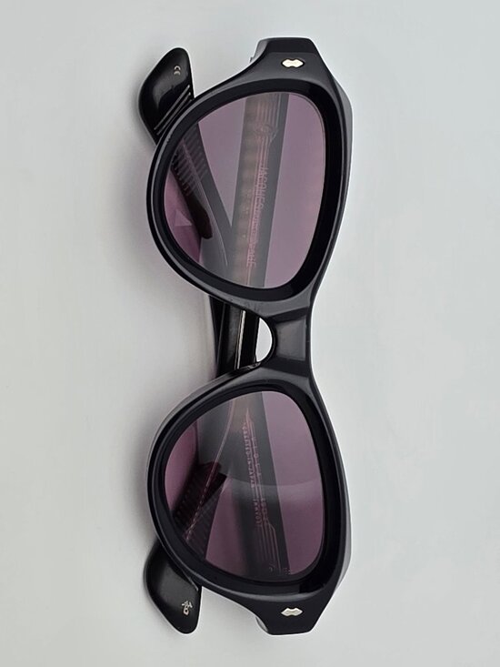 Jacques Marie Mage Viola Navy Frame Sky Wine Gradient Lens Cat Eye Sunglasses main image 5